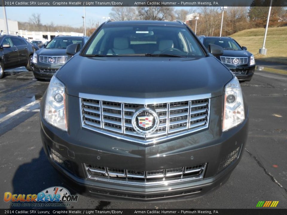 2014 Cadillac SRX Luxury Graphite Metallic / Light Titanium/Ebony Photo #2