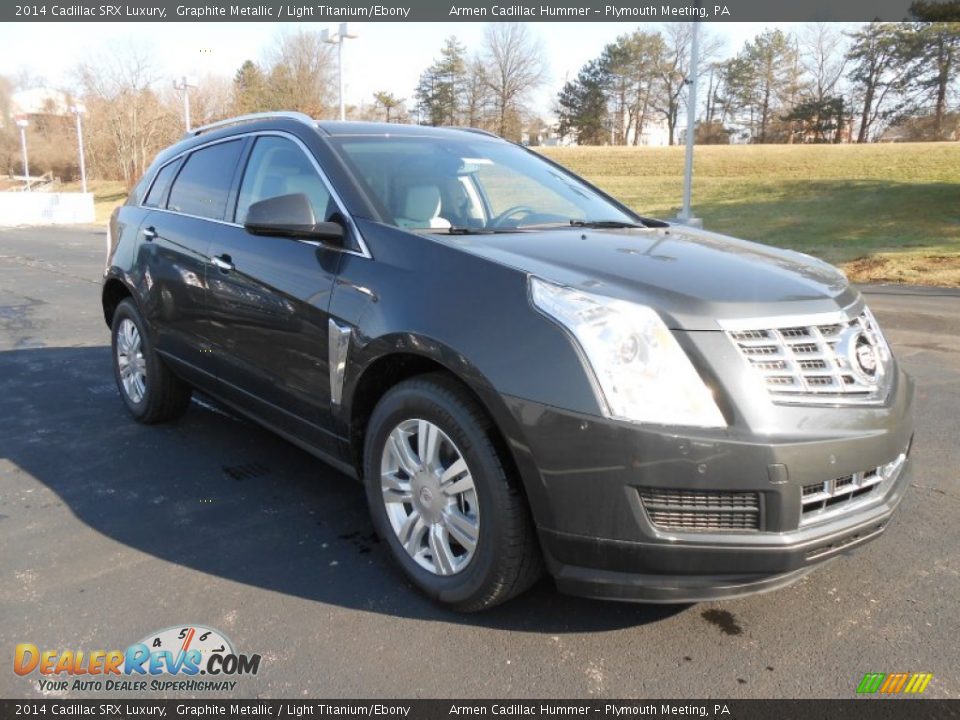 2014 Cadillac SRX Luxury Graphite Metallic / Light Titanium/Ebony Photo #3