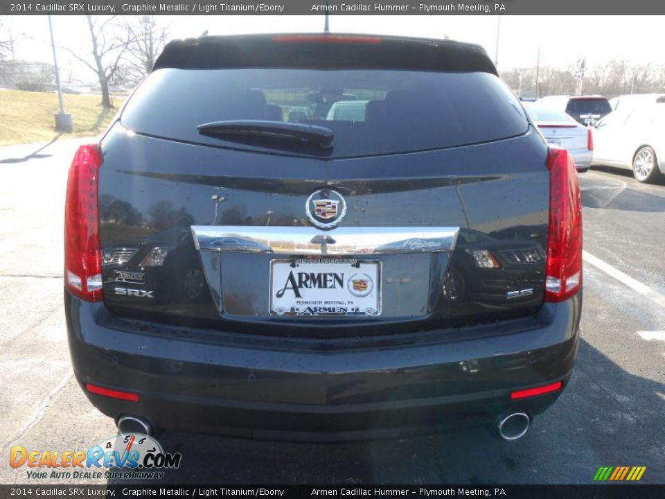 2014 Cadillac SRX Luxury Graphite Metallic / Light Titanium/Ebony Photo #6