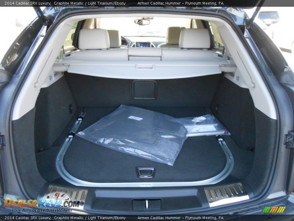 2014 Cadillac SRX Luxury Graphite Metallic / Light Titanium/Ebony Photo #8