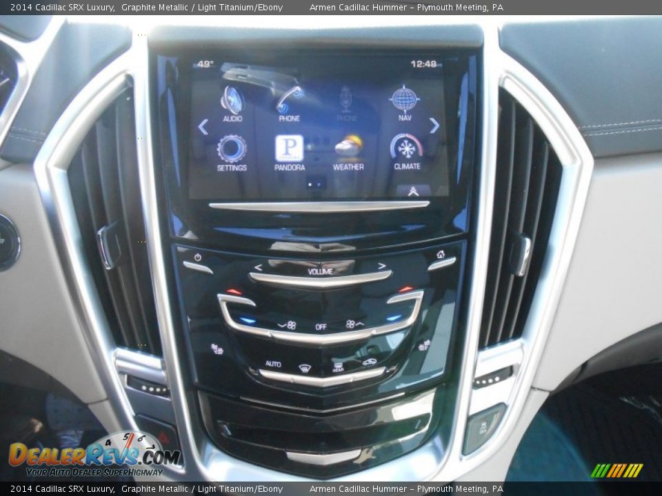 2014 Cadillac SRX Luxury Graphite Metallic / Light Titanium/Ebony Photo #12