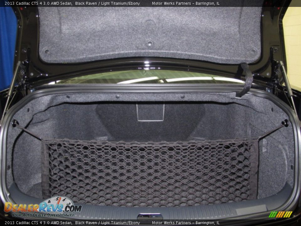 2013 Cadillac CTS 4 3.0 AWD Sedan Black Raven / Light Titanium/Ebony Photo #9