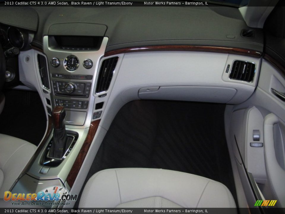 2013 Cadillac CTS 4 3.0 AWD Sedan Black Raven / Light Titanium/Ebony Photo #24