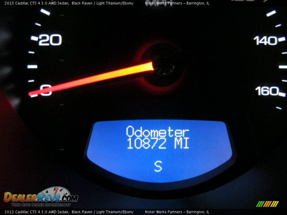 2013 Cadillac CTS 4 3.0 AWD Sedan Black Raven / Light Titanium/Ebony Photo #26