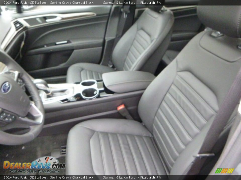 2014 Ford Fusion SE EcoBoost Sterling Gray / Charcoal Black Photo #8