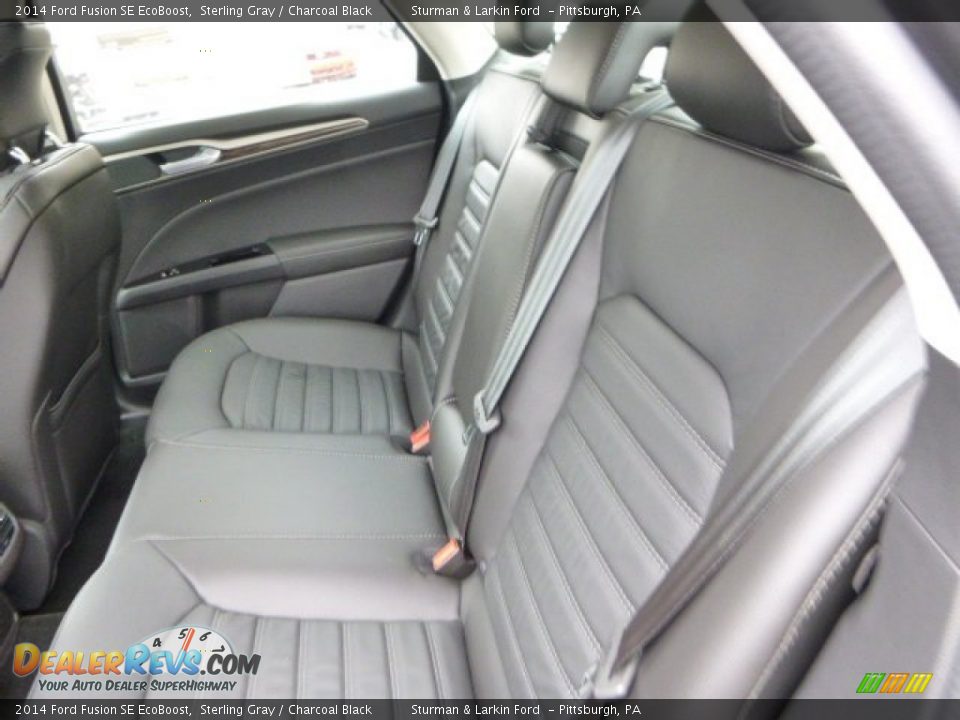 2014 Ford Fusion SE EcoBoost Sterling Gray / Charcoal Black Photo #9