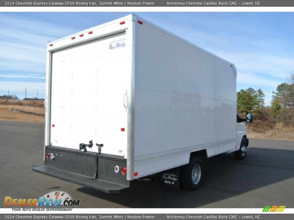 2014 Chevrolet Express Cutaway 3500 Moving Van Summit White / Medium Pewter Photo #5