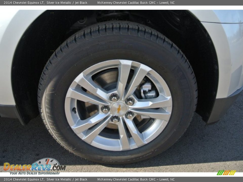 2014 Chevrolet Equinox LT Silver Ice Metallic / Jet Black Photo #19