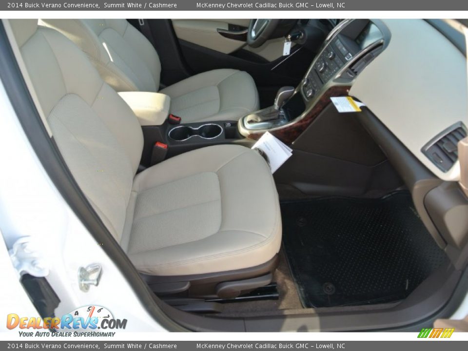2014 Buick Verano Convenience Summit White / Cashmere Photo #17