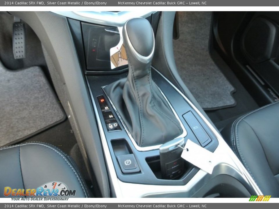 2014 Cadillac SRX FWD Silver Coast Metallic / Ebony/Ebony Photo #10