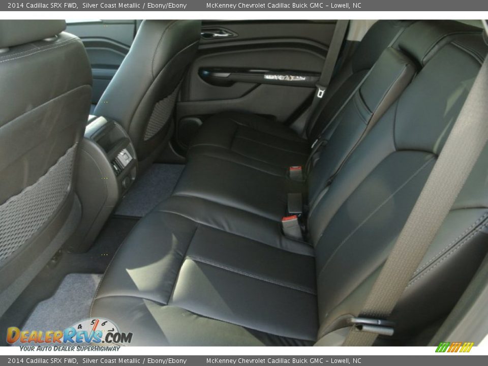 2014 Cadillac SRX FWD Silver Coast Metallic / Ebony/Ebony Photo #14