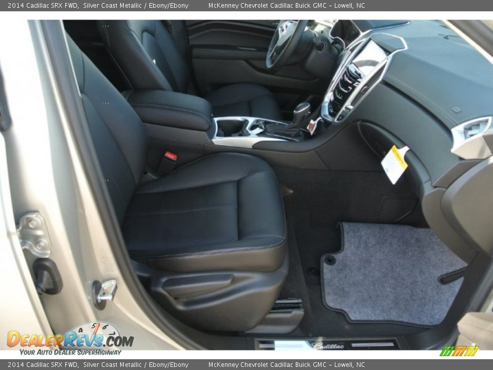2014 Cadillac SRX FWD Silver Coast Metallic / Ebony/Ebony Photo #16