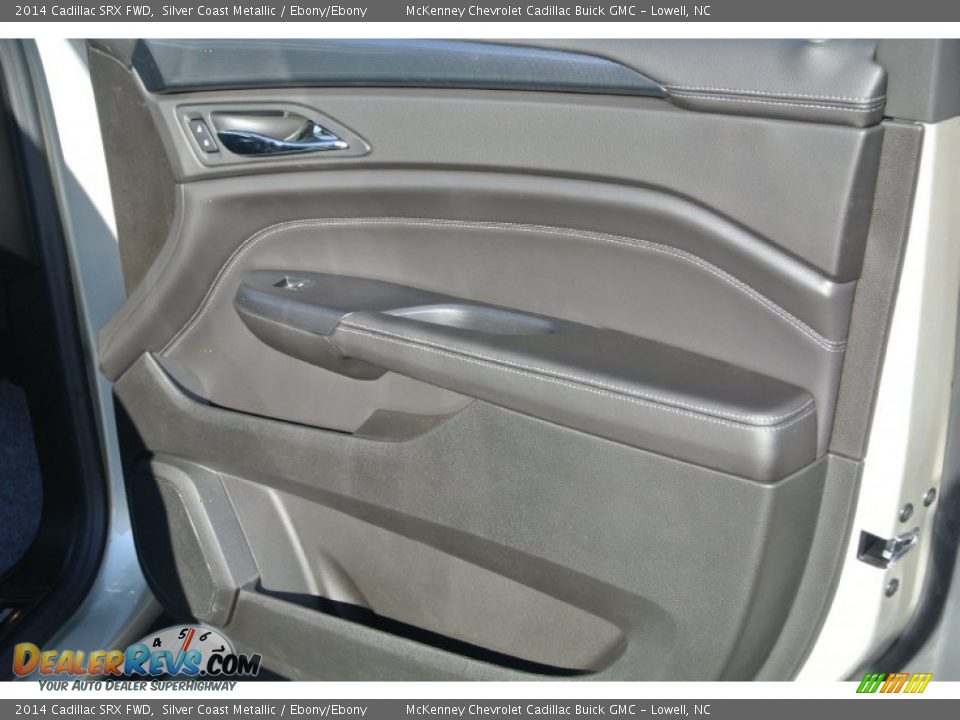 2014 Cadillac SRX FWD Silver Coast Metallic / Ebony/Ebony Photo #17