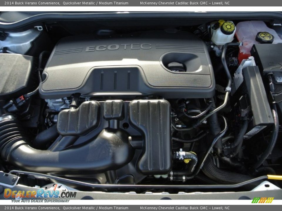 2014 Buick Verano Convenience 2.4 Liter DI DOHC 16-Valve VVT ECOTEC 4 Cylinder Engine Photo #20