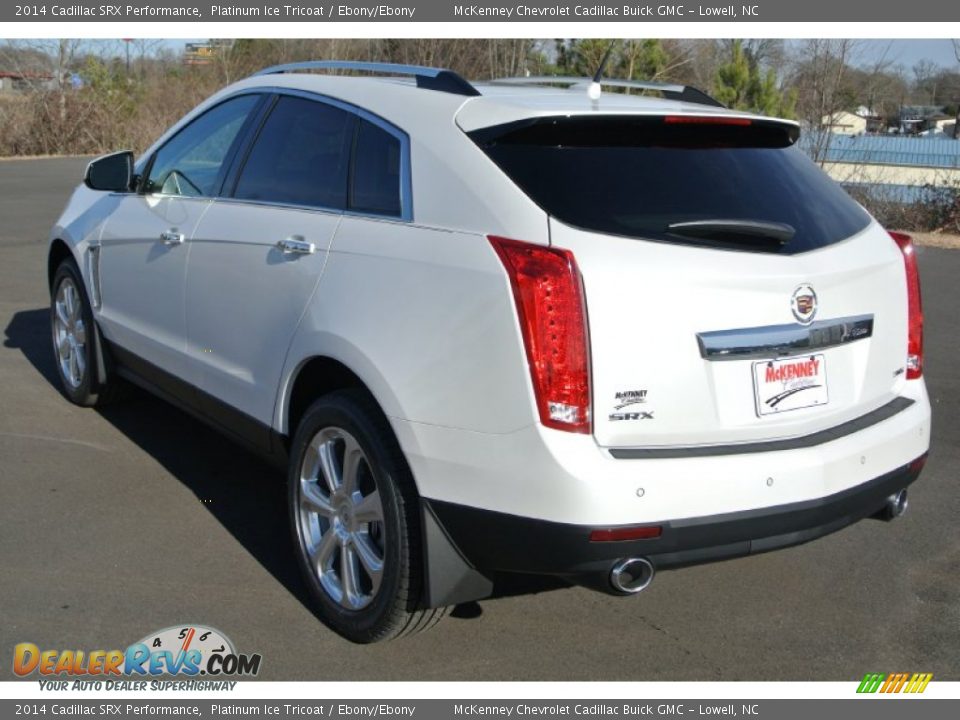 2014 Cadillac SRX Performance Platinum Ice Tricoat / Ebony/Ebony Photo #4