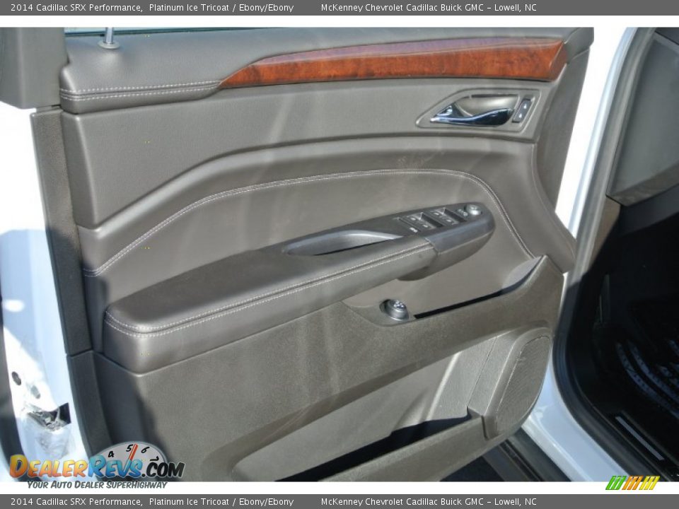 2014 Cadillac SRX Performance Platinum Ice Tricoat / Ebony/Ebony Photo #9