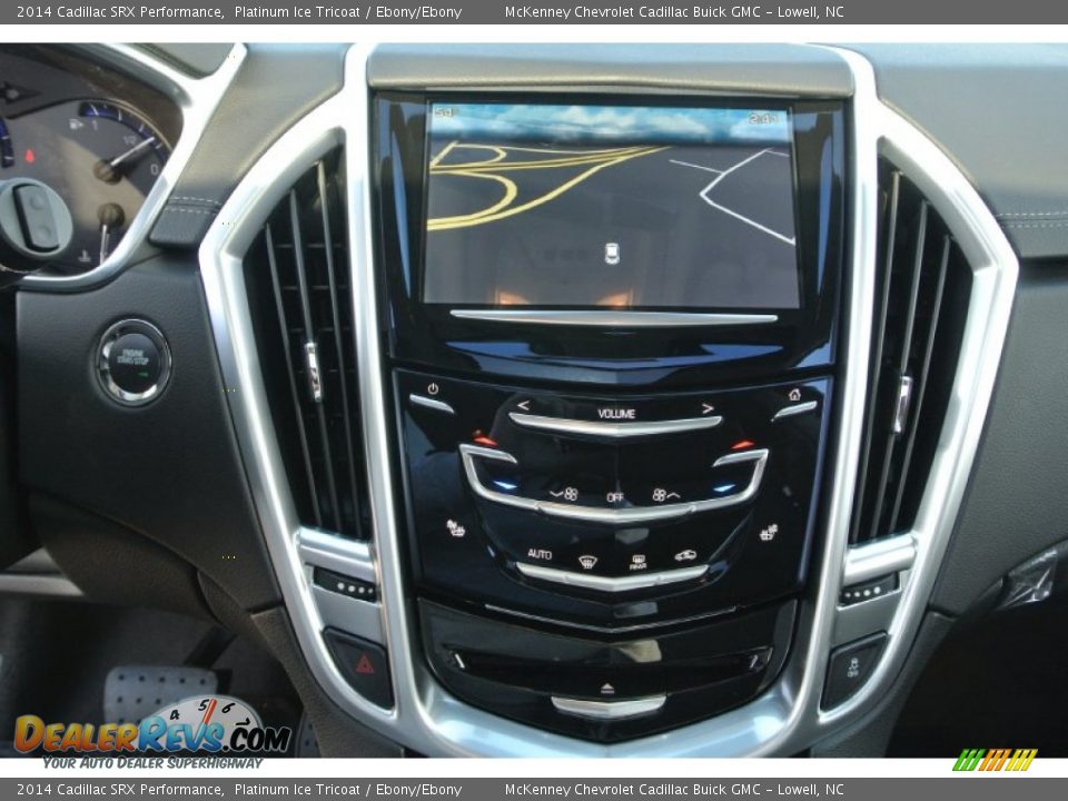 2014 Cadillac SRX Performance Platinum Ice Tricoat / Ebony/Ebony Photo #11
