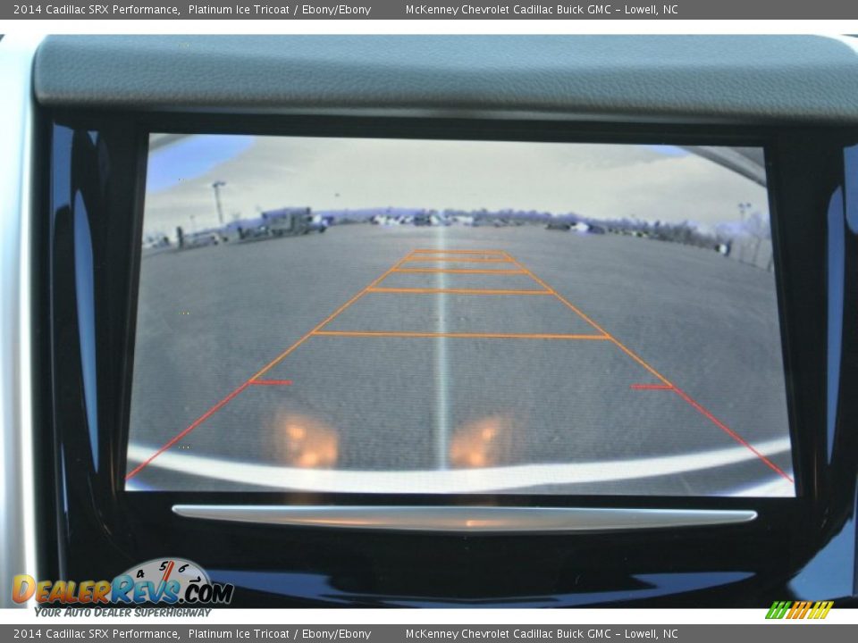 2014 Cadillac SRX Performance Platinum Ice Tricoat / Ebony/Ebony Photo #12