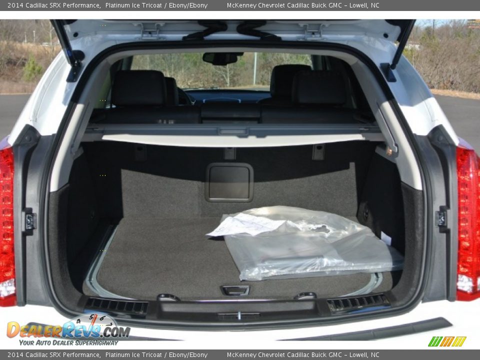 2014 Cadillac SRX Performance Platinum Ice Tricoat / Ebony/Ebony Photo #16