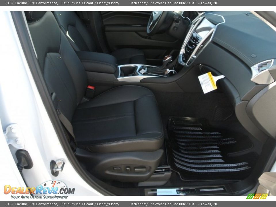 2014 Cadillac SRX Performance Platinum Ice Tricoat / Ebony/Ebony Photo #17