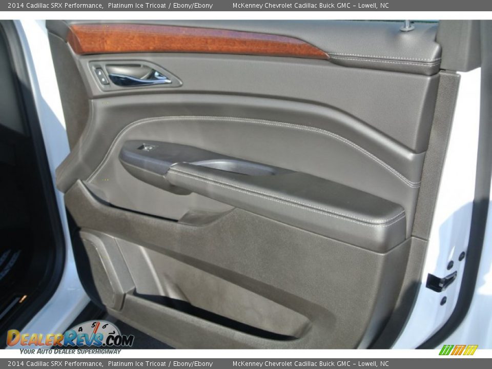 2014 Cadillac SRX Performance Platinum Ice Tricoat / Ebony/Ebony Photo #18