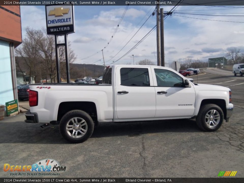 2014 Chevrolet Silverado 1500 LT Crew Cab 4x4 Summit White / Jet Black Photo #2