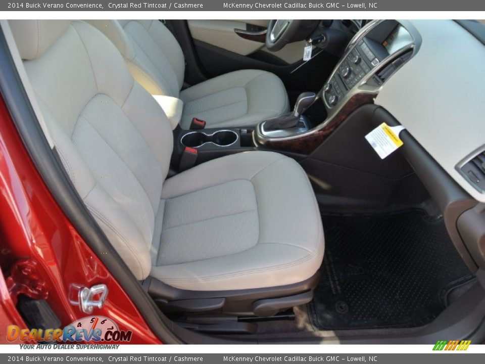 2014 Buick Verano Convenience Crystal Red Tintcoat / Cashmere Photo #16