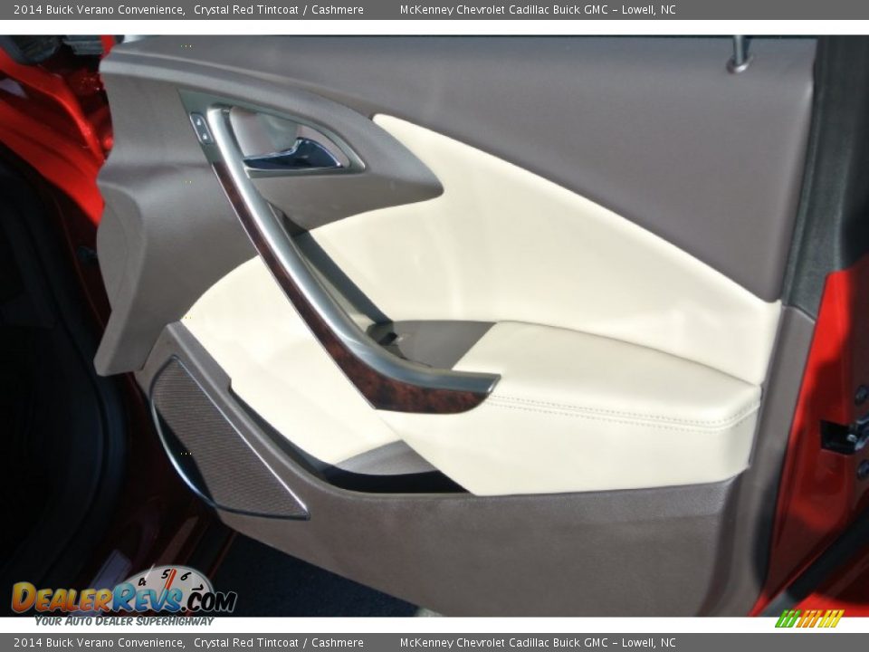 2014 Buick Verano Convenience Crystal Red Tintcoat / Cashmere Photo #17