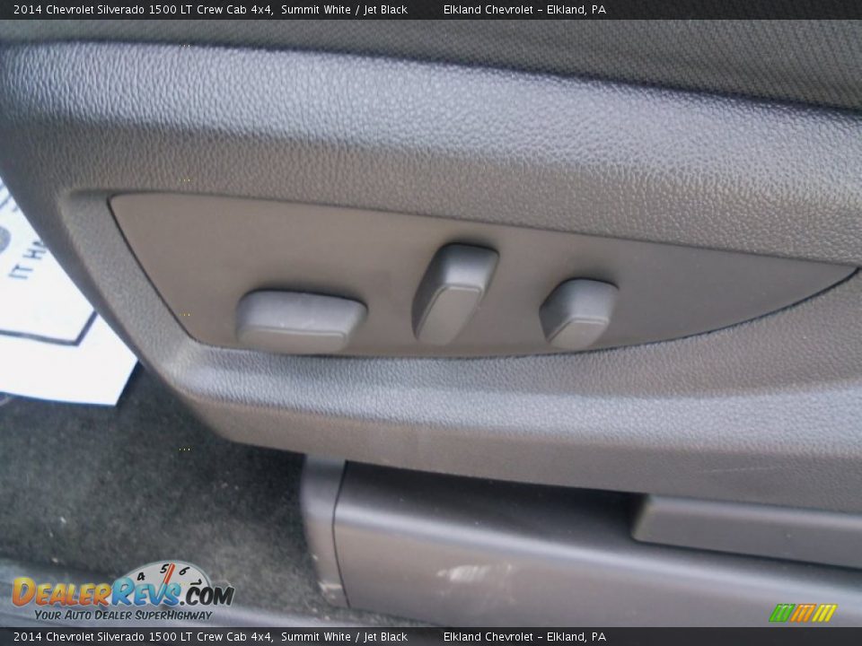 2014 Chevrolet Silverado 1500 LT Crew Cab 4x4 Summit White / Jet Black Photo #13