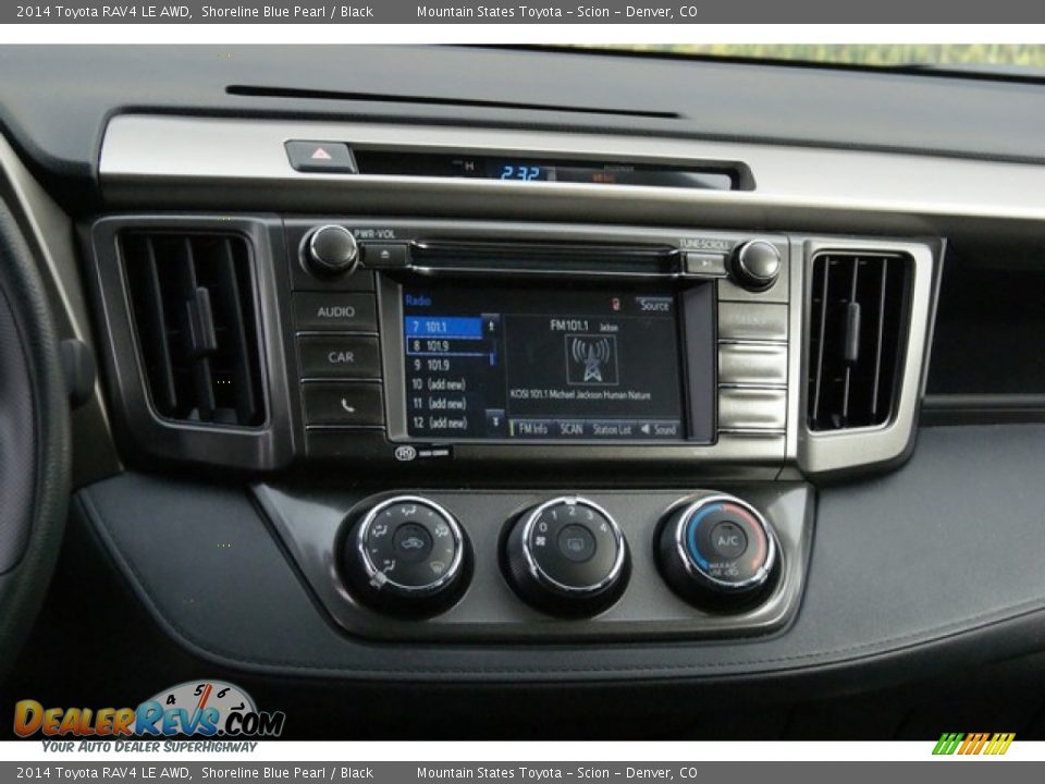 2014 Toyota RAV4 LE AWD Shoreline Blue Pearl / Black Photo #6