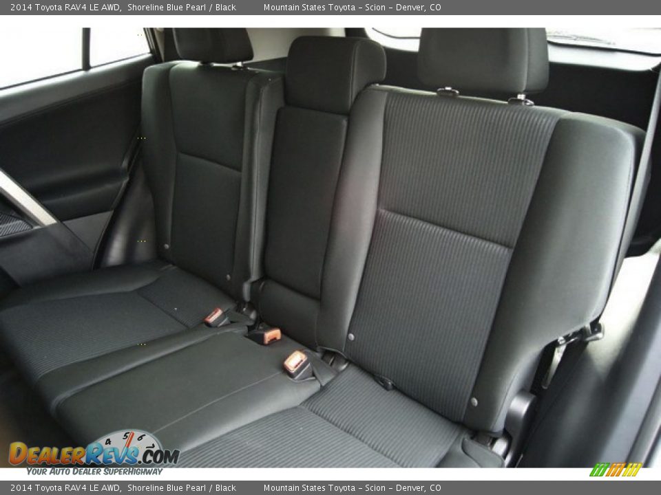 2014 Toyota RAV4 LE AWD Shoreline Blue Pearl / Black Photo #7