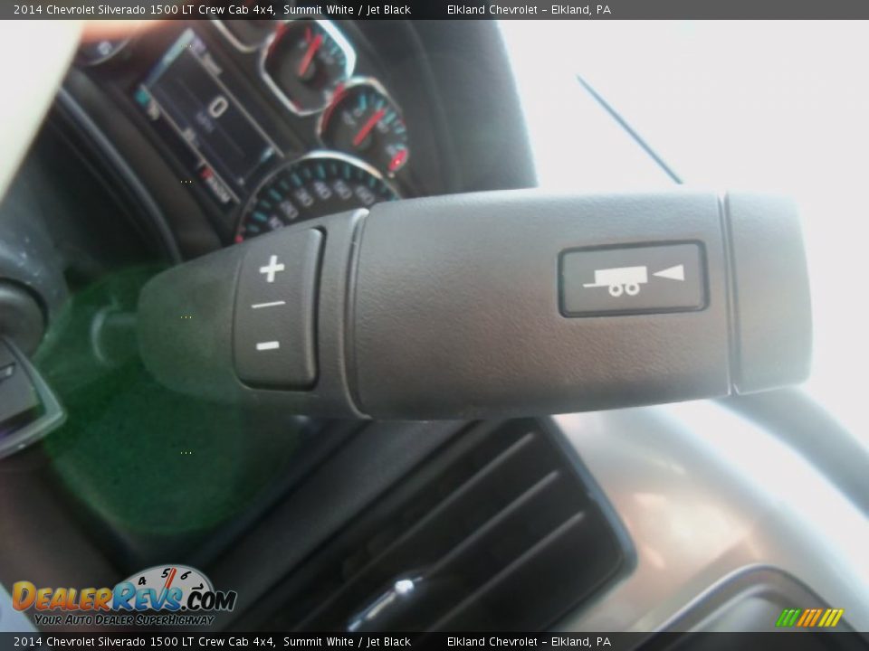 2014 Chevrolet Silverado 1500 LT Crew Cab 4x4 Summit White / Jet Black Photo #19