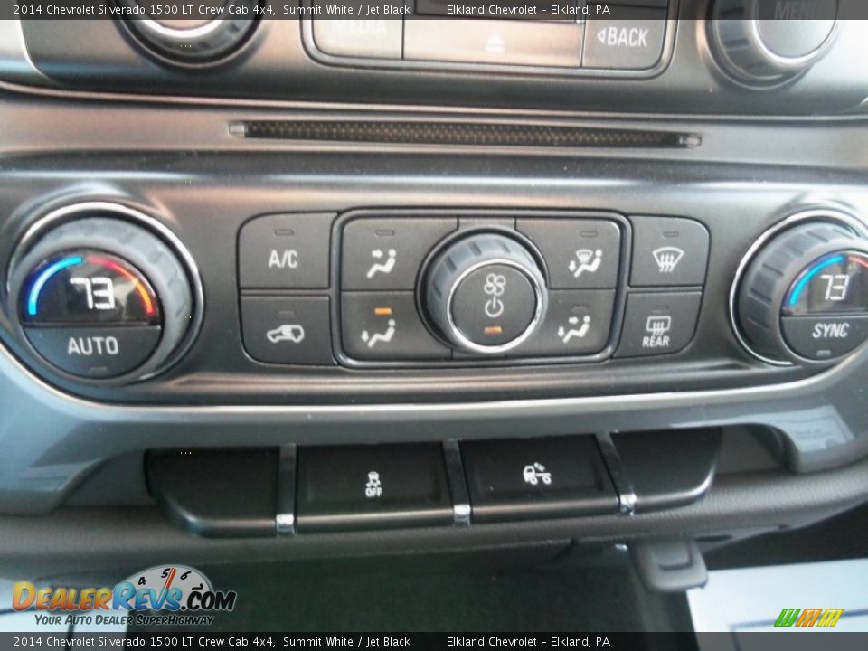 2014 Chevrolet Silverado 1500 LT Crew Cab 4x4 Summit White / Jet Black Photo #22