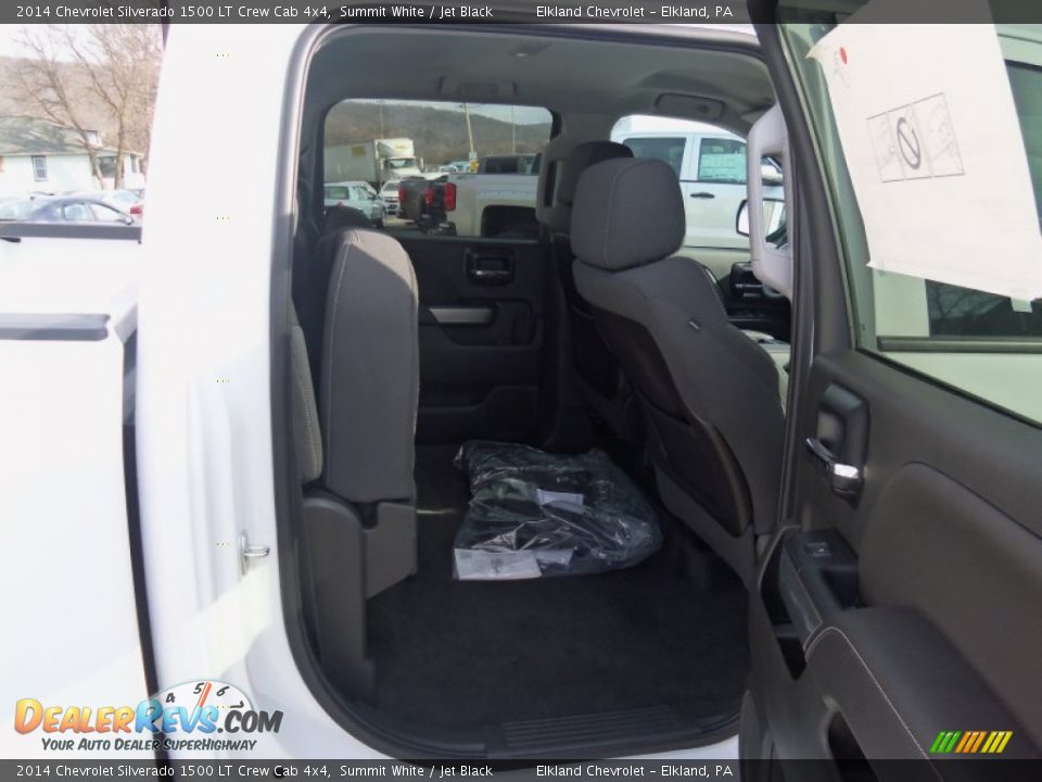 2014 Chevrolet Silverado 1500 LT Crew Cab 4x4 Summit White / Jet Black Photo #28