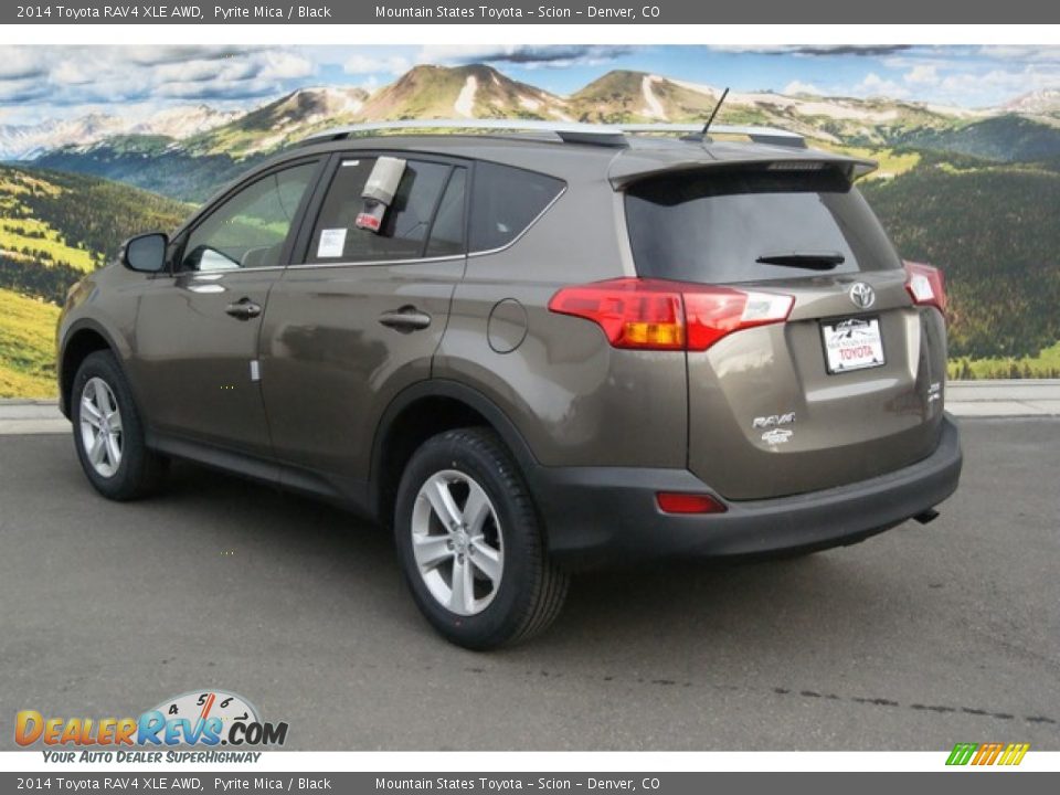 2014 Toyota RAV4 XLE AWD Pyrite Mica / Black Photo #3
