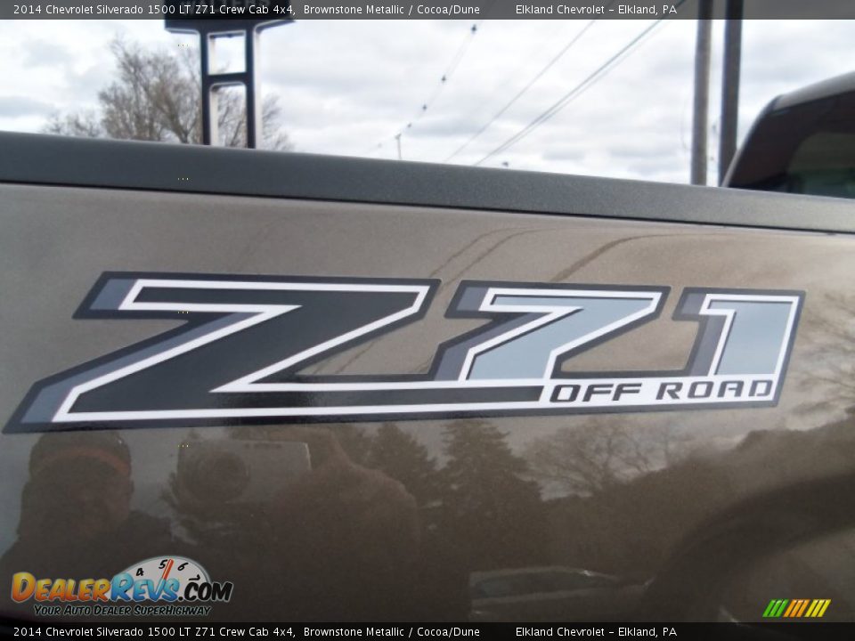 2014 Chevrolet Silverado 1500 LT Z71 Crew Cab 4x4 Brownstone Metallic / Cocoa/Dune Photo #12