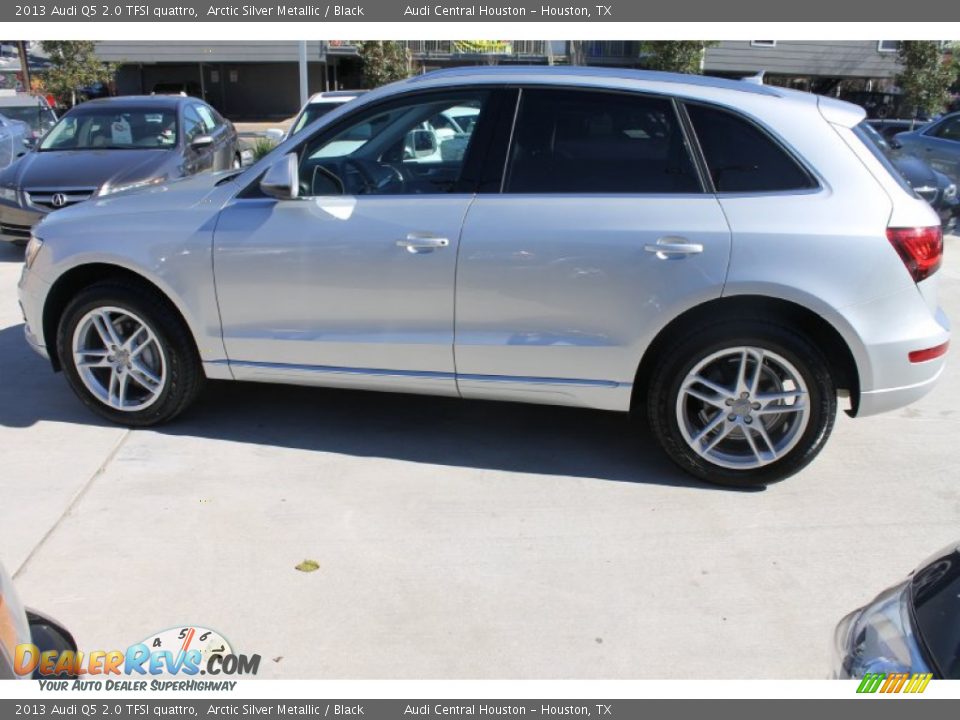 2013 Audi Q5 2.0 TFSI quattro Arctic Silver Metallic / Black Photo #5
