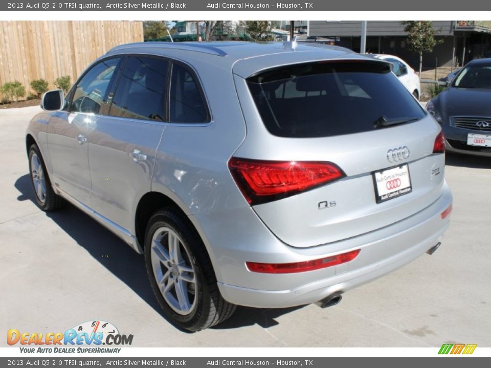 2013 Audi Q5 2.0 TFSI quattro Arctic Silver Metallic / Black Photo #7