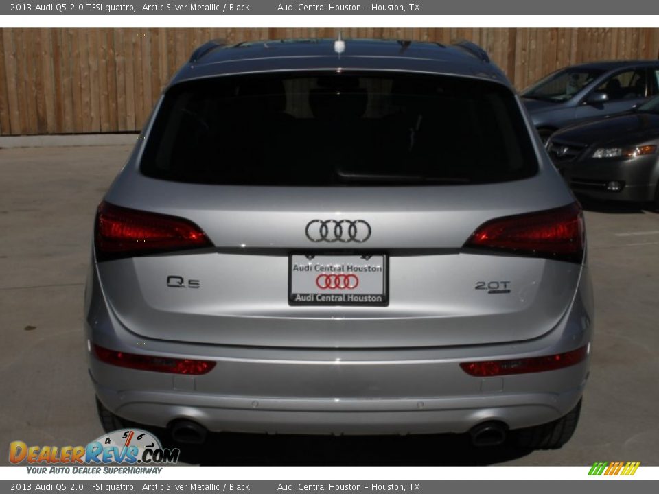 2013 Audi Q5 2.0 TFSI quattro Arctic Silver Metallic / Black Photo #8