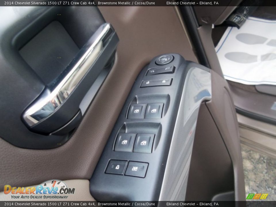 2014 Chevrolet Silverado 1500 LT Z71 Crew Cab 4x4 Brownstone Metallic / Cocoa/Dune Photo #18