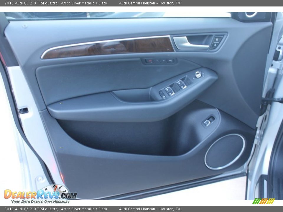 2013 Audi Q5 2.0 TFSI quattro Arctic Silver Metallic / Black Photo #13