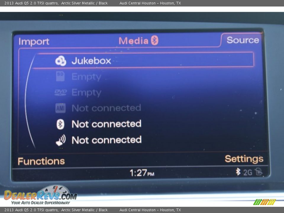 2013 Audi Q5 2.0 TFSI quattro Arctic Silver Metallic / Black Photo #21