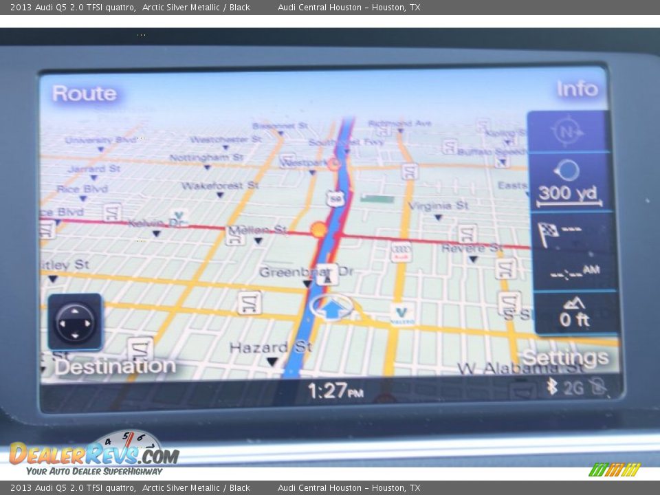 2013 Audi Q5 2.0 TFSI quattro Arctic Silver Metallic / Black Photo #22
