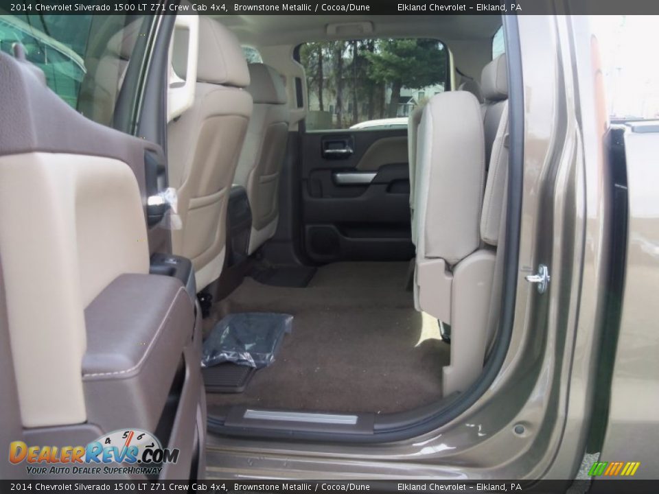 2014 Chevrolet Silverado 1500 LT Z71 Crew Cab 4x4 Brownstone Metallic / Cocoa/Dune Photo #32