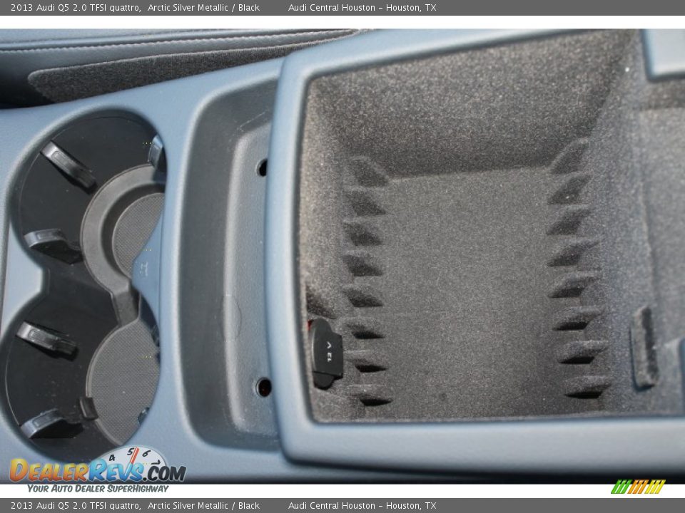 2013 Audi Q5 2.0 TFSI quattro Arctic Silver Metallic / Black Photo #27