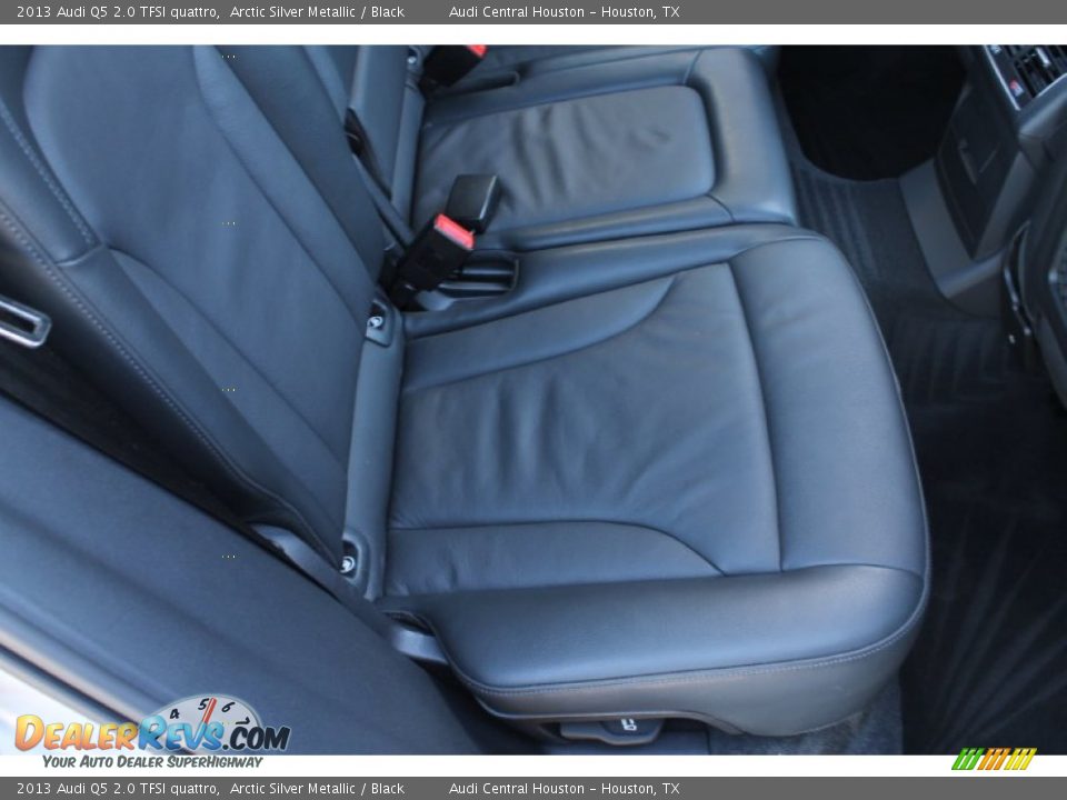 2013 Audi Q5 2.0 TFSI quattro Arctic Silver Metallic / Black Photo #35
