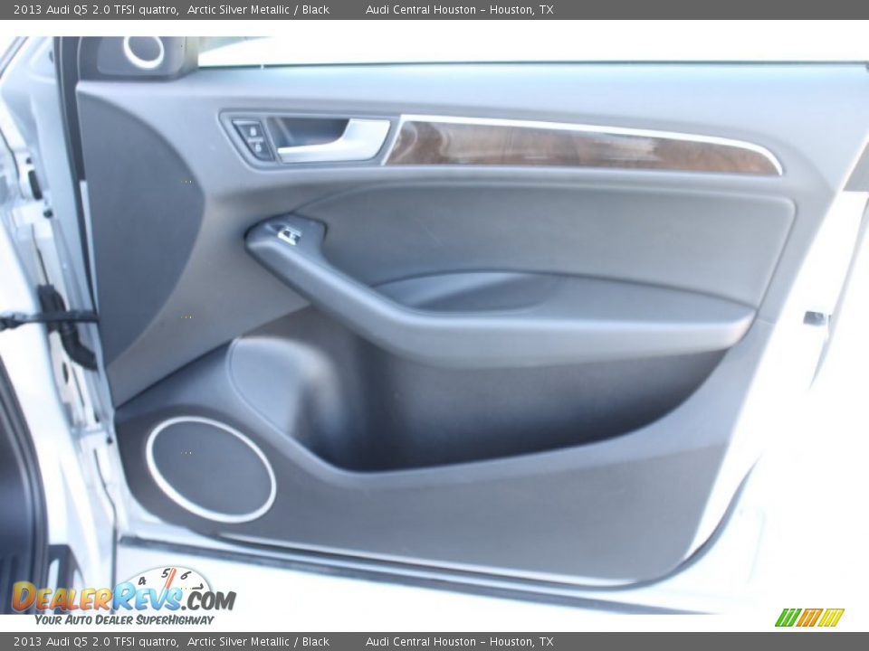 2013 Audi Q5 2.0 TFSI quattro Arctic Silver Metallic / Black Photo #36