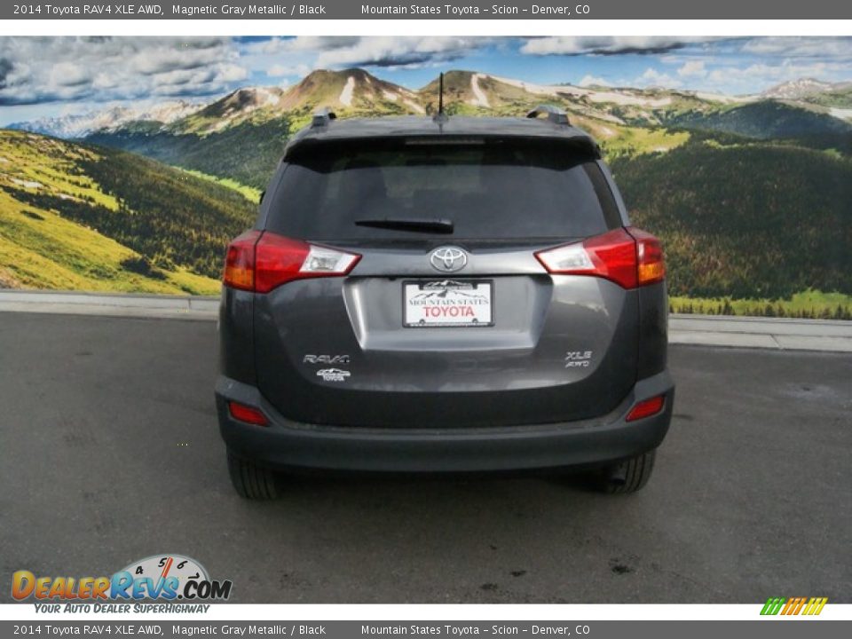 2014 Toyota RAV4 XLE AWD Magnetic Gray Metallic / Black Photo #4