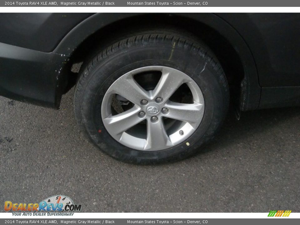 2014 Toyota RAV4 XLE AWD Magnetic Gray Metallic / Black Photo #9