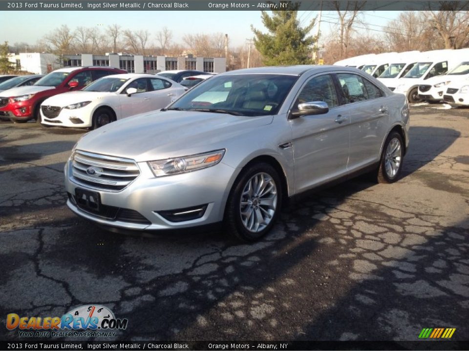 2013 Ford Taurus Limited Ingot Silver Metallic / Charcoal Black Photo #3